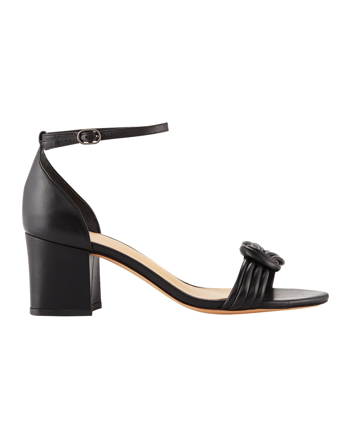 Alexandre Birman Vicky Knot Leather Sandals