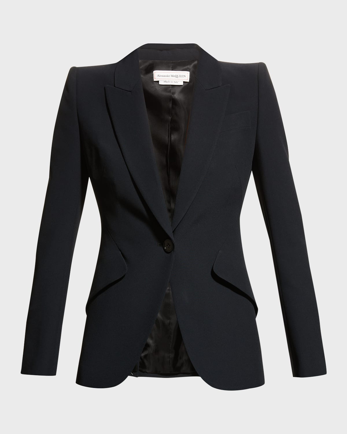 Alexander McQueen Classic Single-Breasted Suiting Blazer