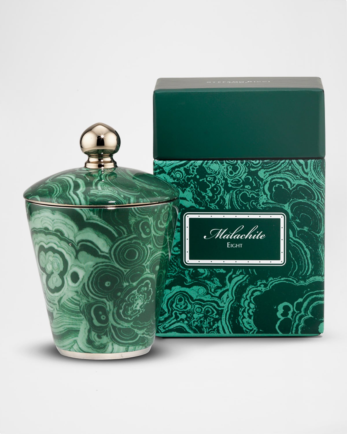 Royal Malachite Eight Candle