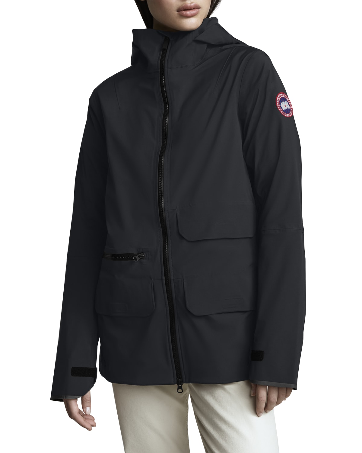 Canada Goose HyBridge Hooded Down Puffer Base Jacket Neiman Marcus
