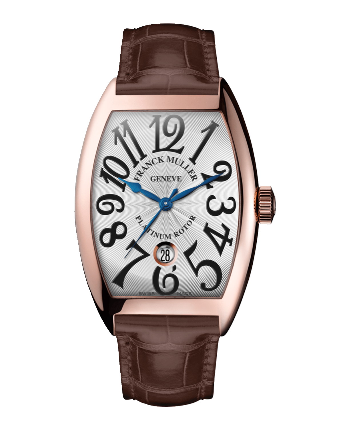 Franck Muller Men's Cintree Curvex 18K Rose Gold Watch