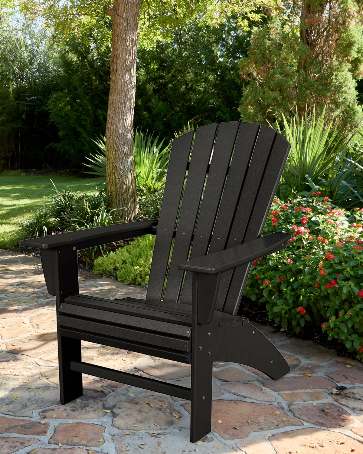 POLYWOOD Nautical Curveback Adirondack Chair | Thumbnail 4
