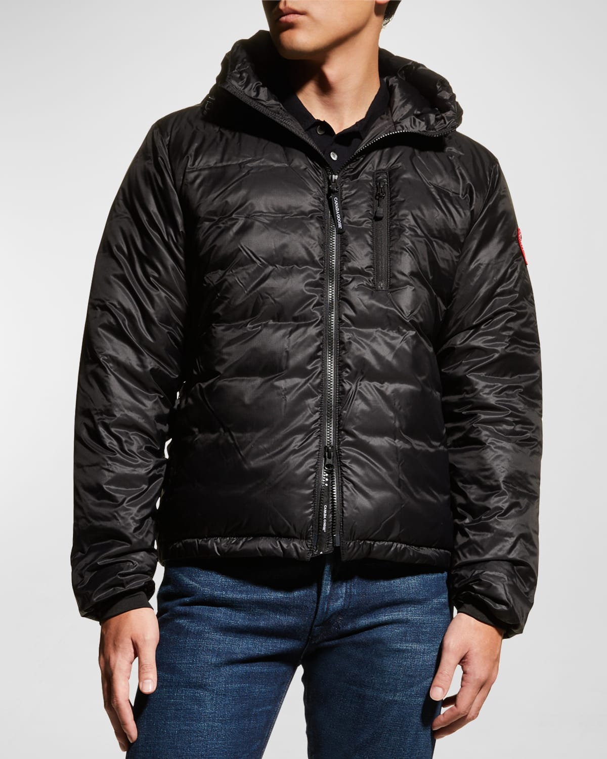 RoséMuse jacquard eco down jacket Black - アウター