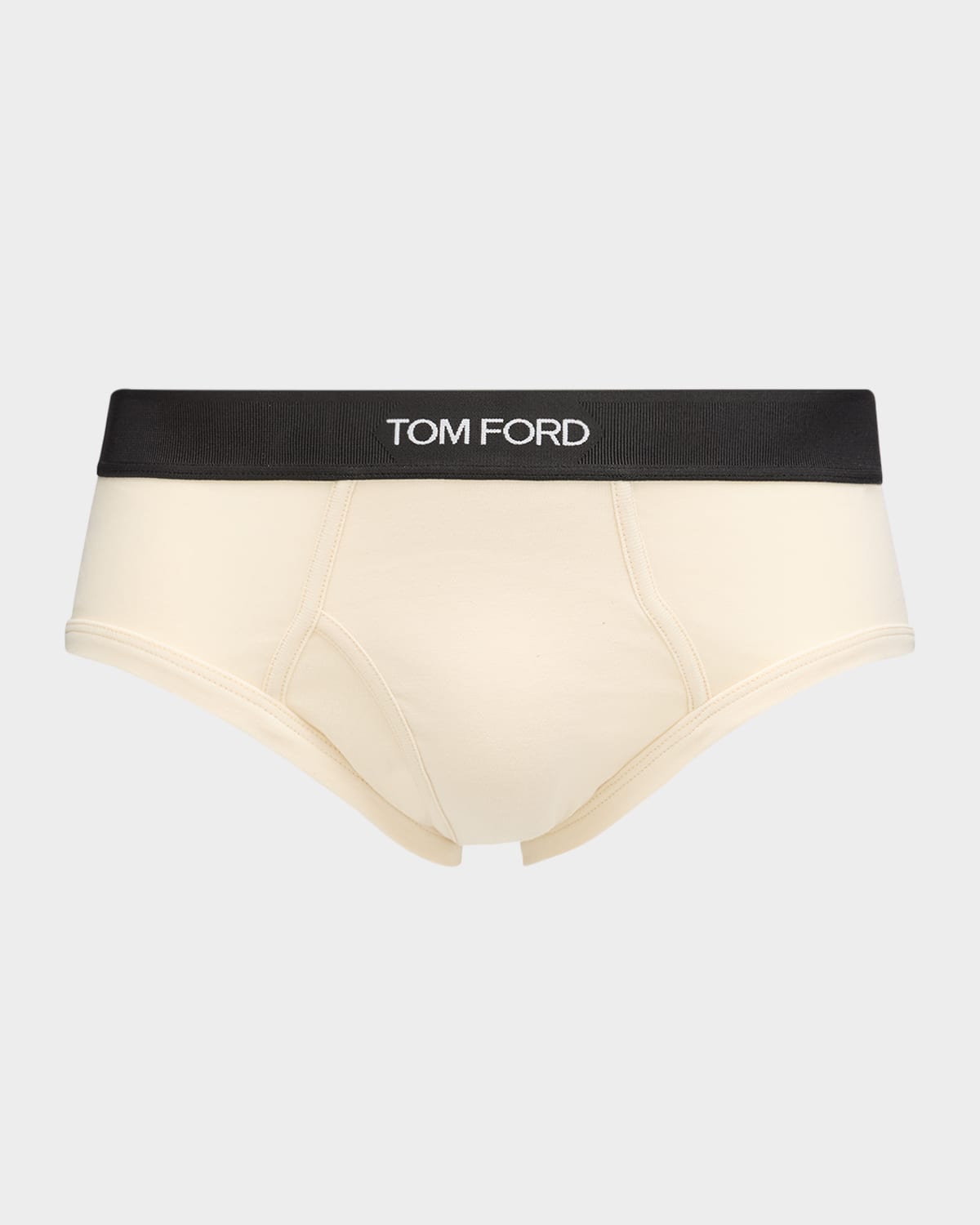 TOM FORD Men 's Jacquard Logo Cotton Briefs | Thumbnail 4 TOM FORD Men 's Jacquard Logo Cotton Briefs | Thumbnail 4