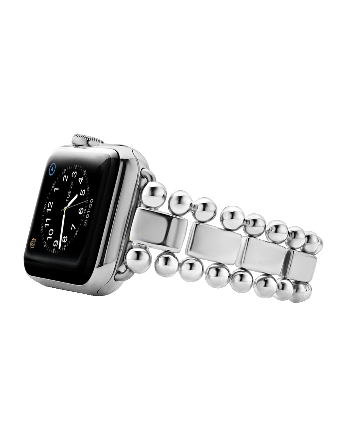 LAGOS Smart Caviar Sterling Silver 38mm Apple Watch Bracelet