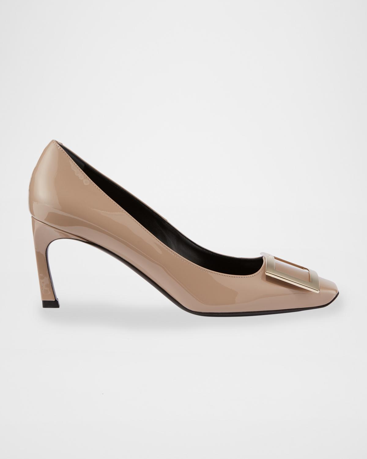 Roger Vivier Belle Patent Buckle Pumps