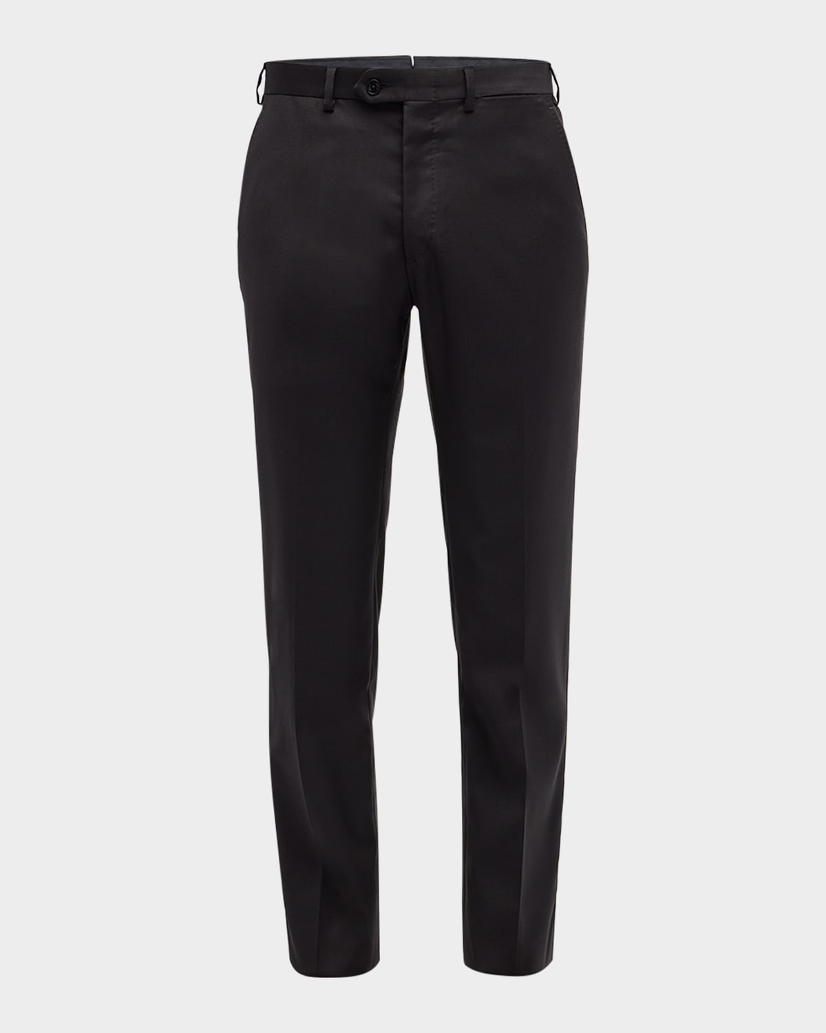 Brioni Men's Solid Wool Trousers