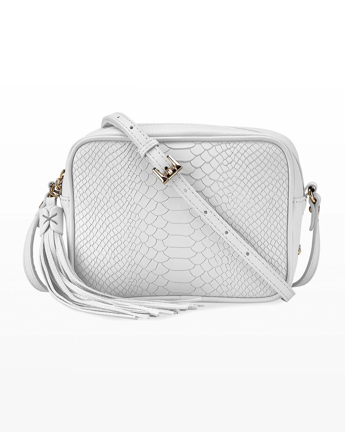 White Leather Crossbody Bag Neiman Marcus