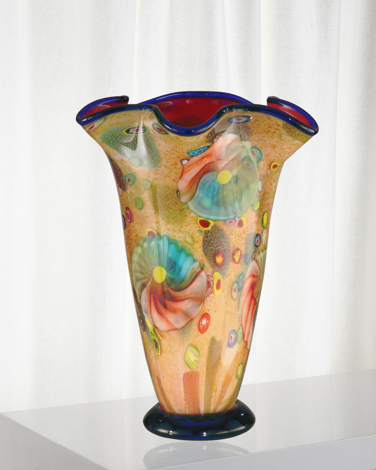 Dale Tiffany Coast Sand Decorative Art Glass Vase | Thumbnail 4