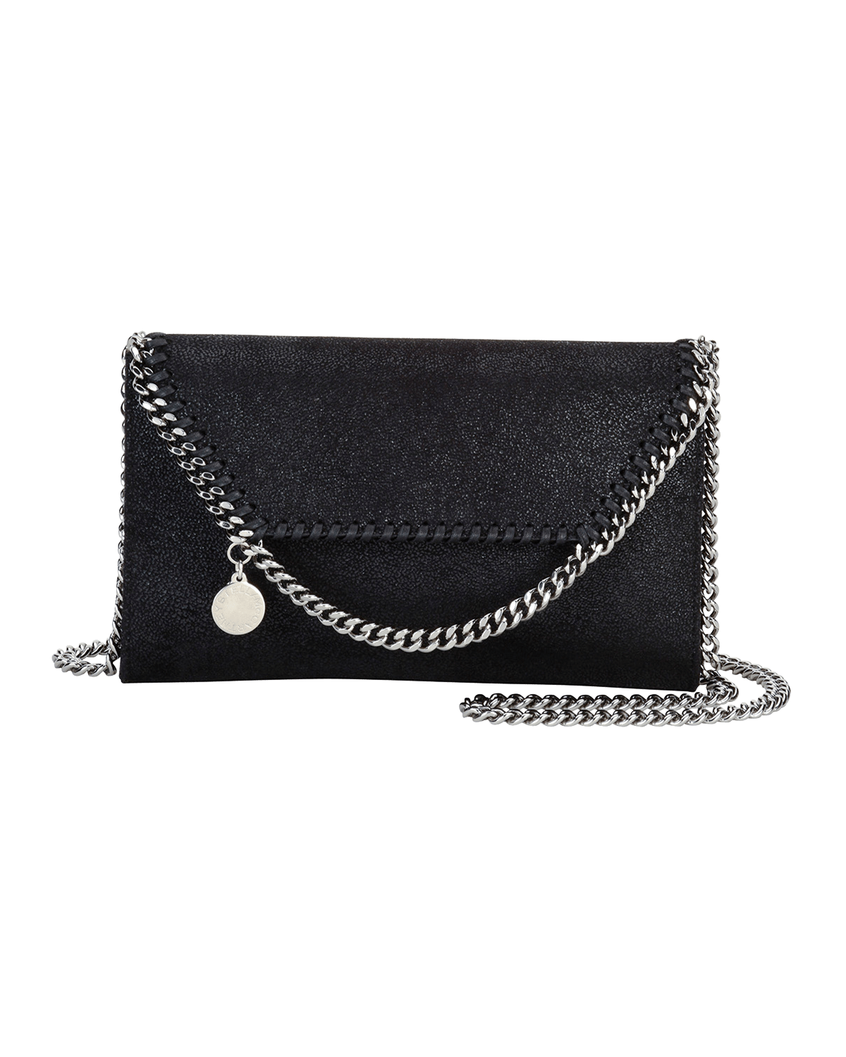 Stella McCartney Falabella Mini Shaggy Deer Wallet on Chain