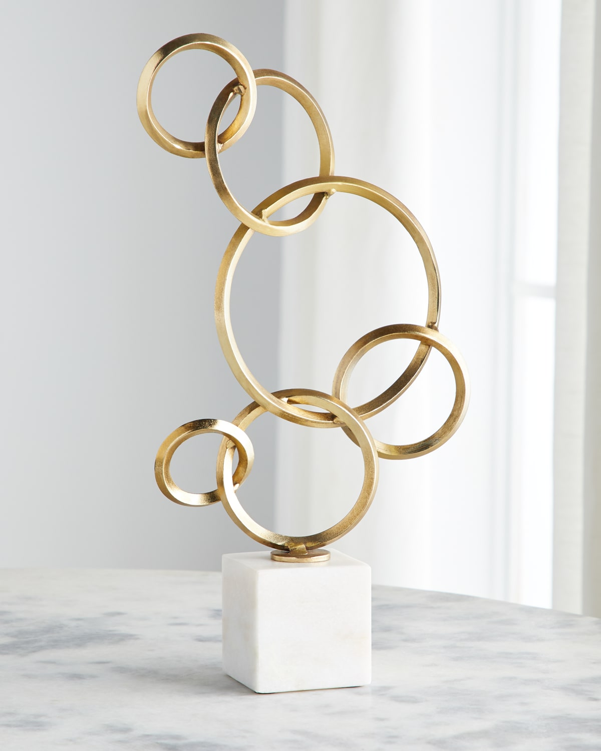 Decorative Gold Sculpture Neiman Marcus