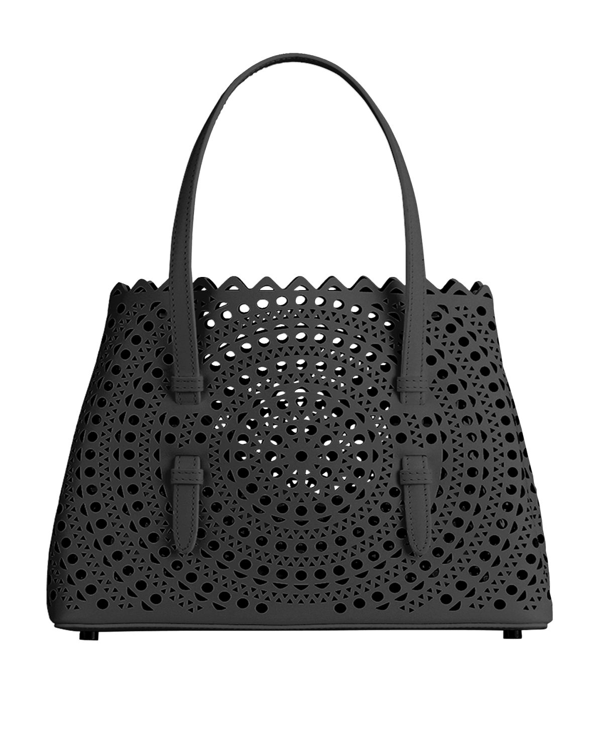ALAIA Mina 32 Tote Bag in Vienne Perforated Leather
