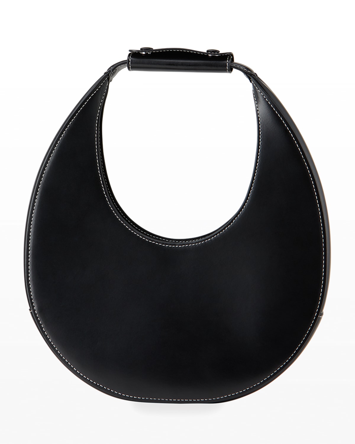 Imported Leather Handle Hobo Bag | Neiman Marcus