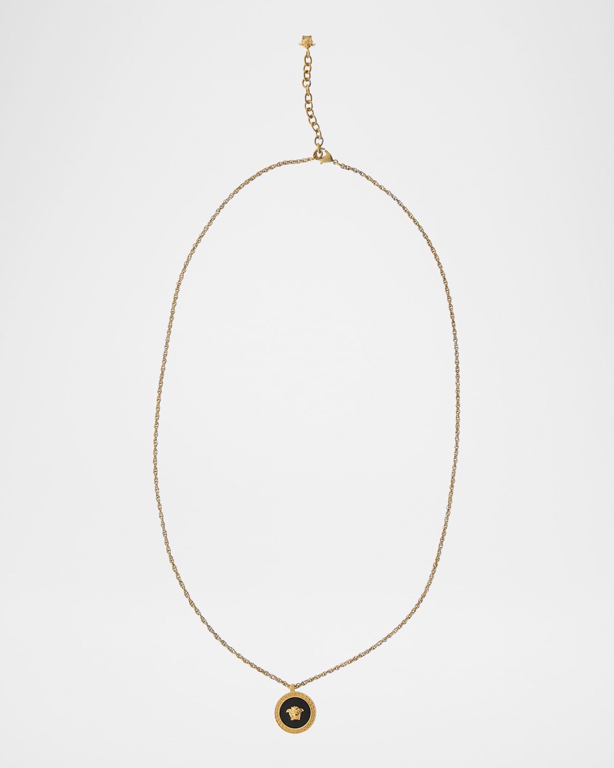 Versace Men 's Tribute Medusa Head Pendant Necklace