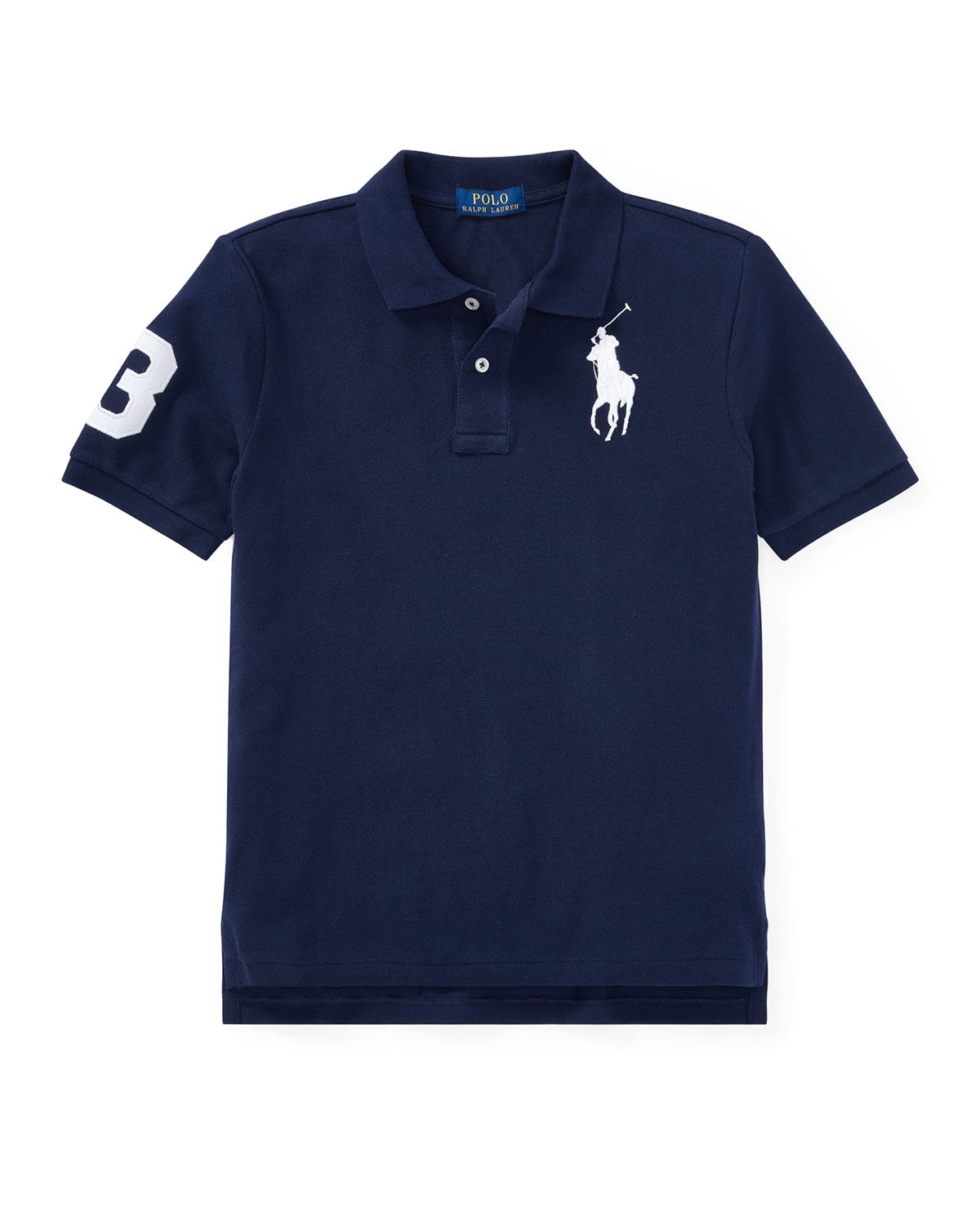 Ralph Lauren Childrenswear Boy's Big Pony Mesh Knit Polo, Size S-XL