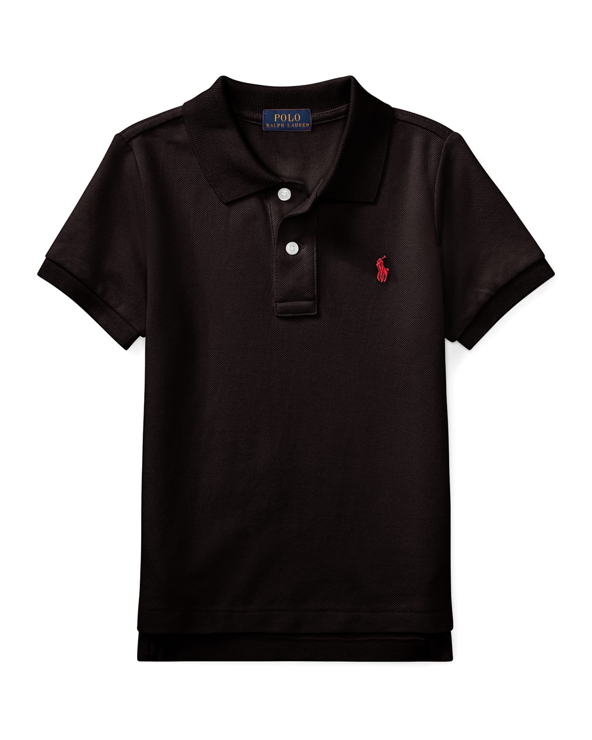 Ralph Lauren Childrenswear Boy's Short-Sleeve Logo Embroidery Polo ...