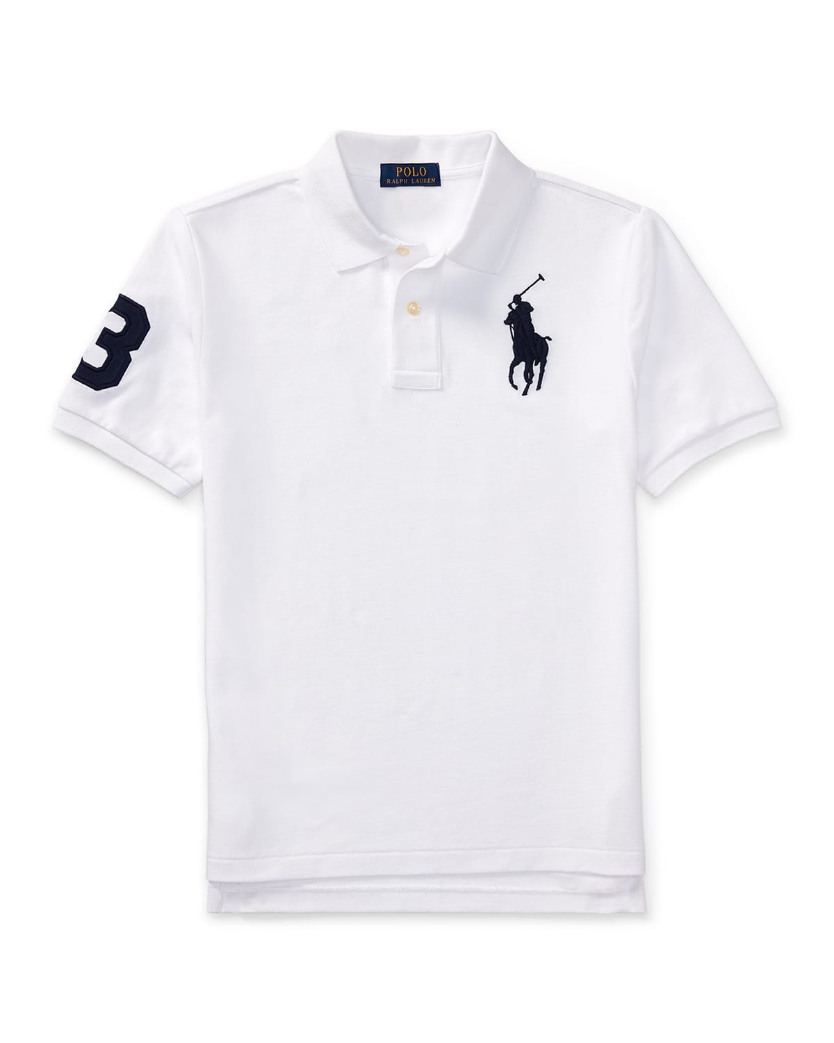 Ralph Lauren Childrenswear Boy's Big Pony Mesh Knit Polo, Size S-XL