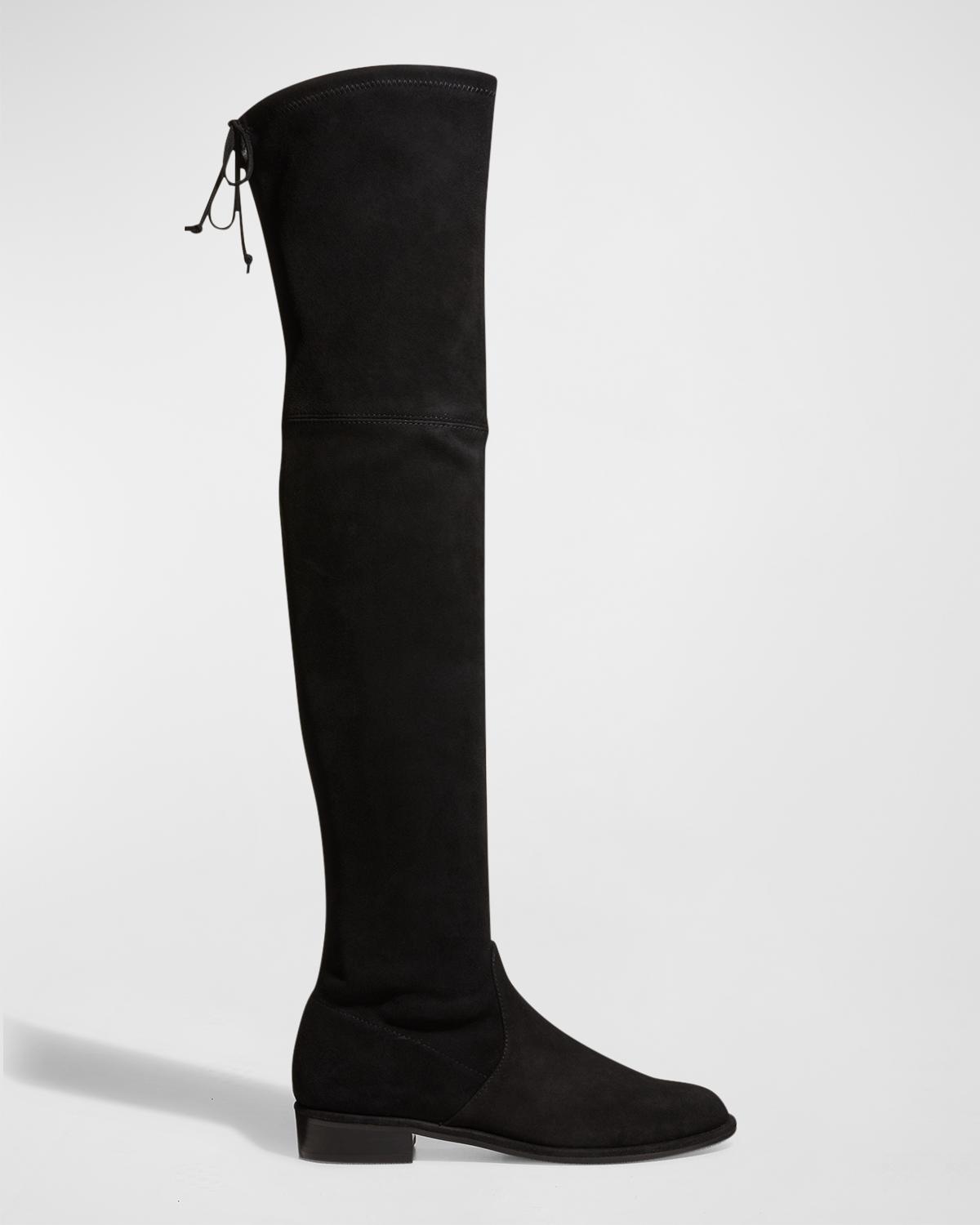 Stuart Weitzman Lowland Suede Over-The-Knee Boot