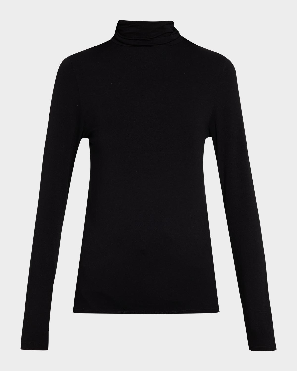 Majestic Filatures Viscose Jersey Turtleneck