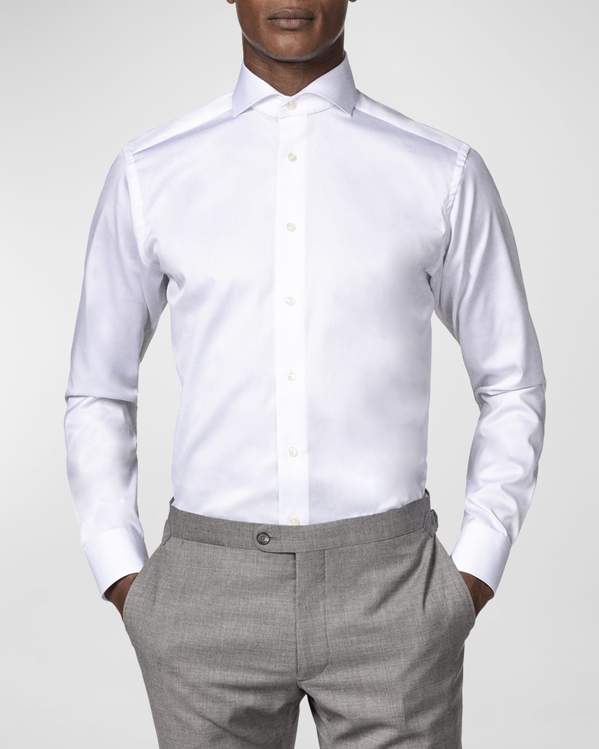 New Fashion Mens Button Down Slim Long Sleeves French Cuff Dress Shirts TC6517