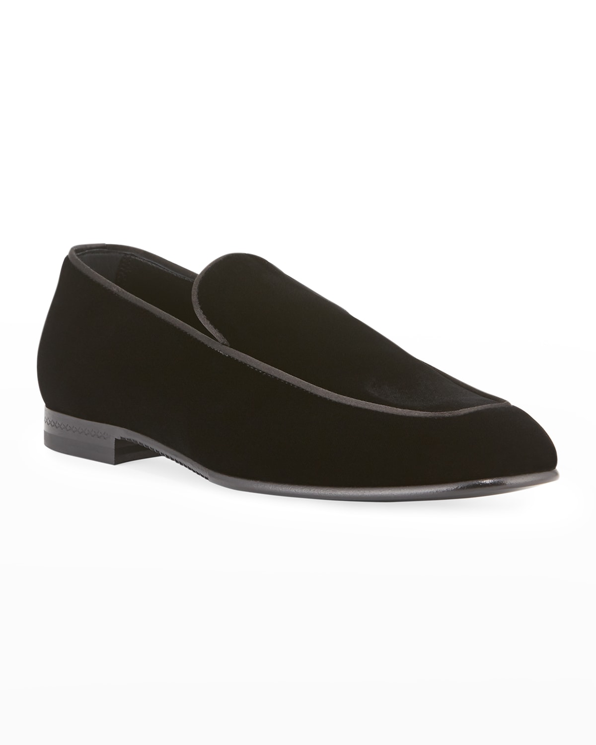 velvet loafers men's cheap