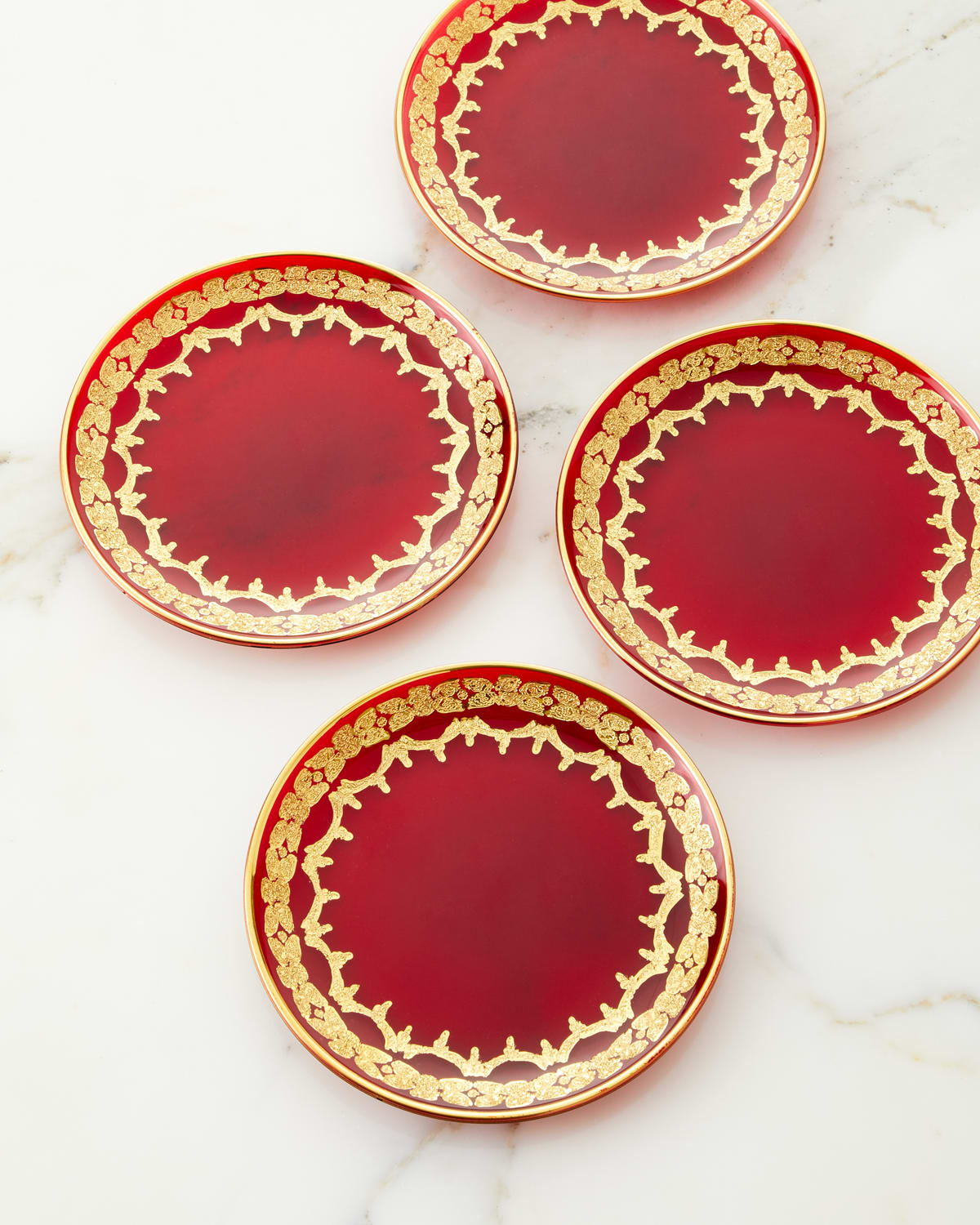 Neiman Marcus Oro Bello Bread Plates