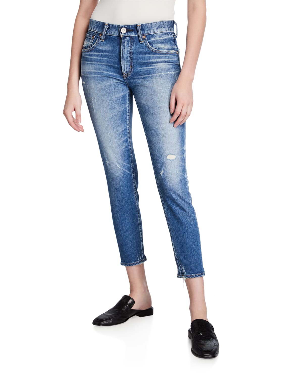 MOUSSY VINTAGE Edmond High-Rise Skinny Jeans | Neiman Marcus