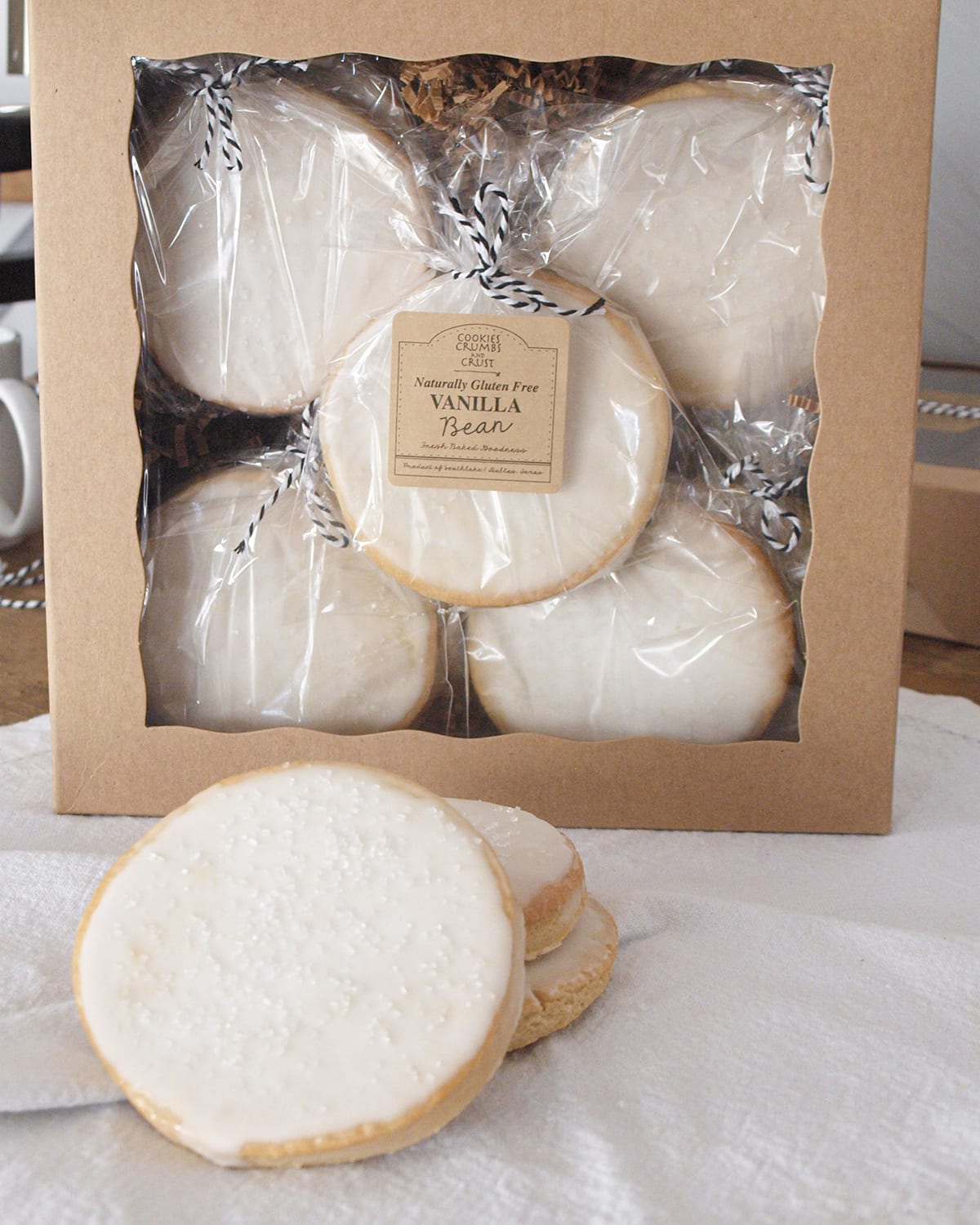 Cookies Crumbs and Crust Naturally Gluten Free Vanilla Bean Cookies