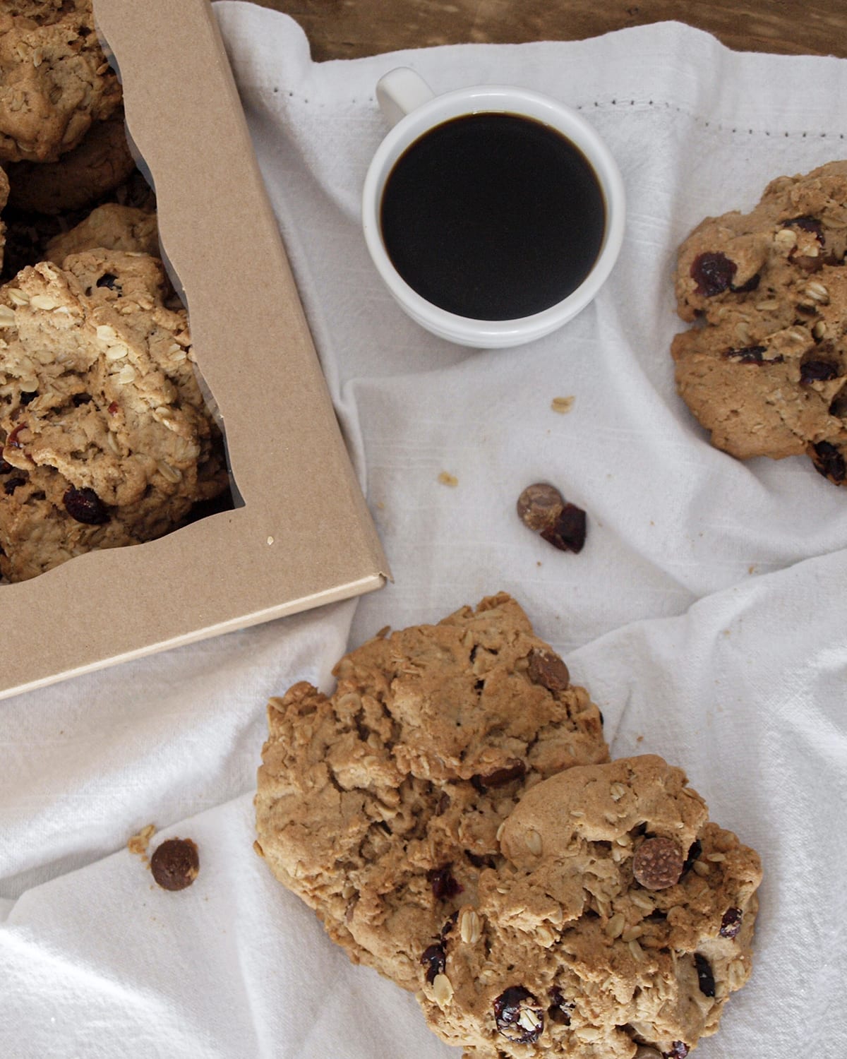 Cookies Crumbs and Crust Naturally Gluten Free Cranberry Chocolate Cookies