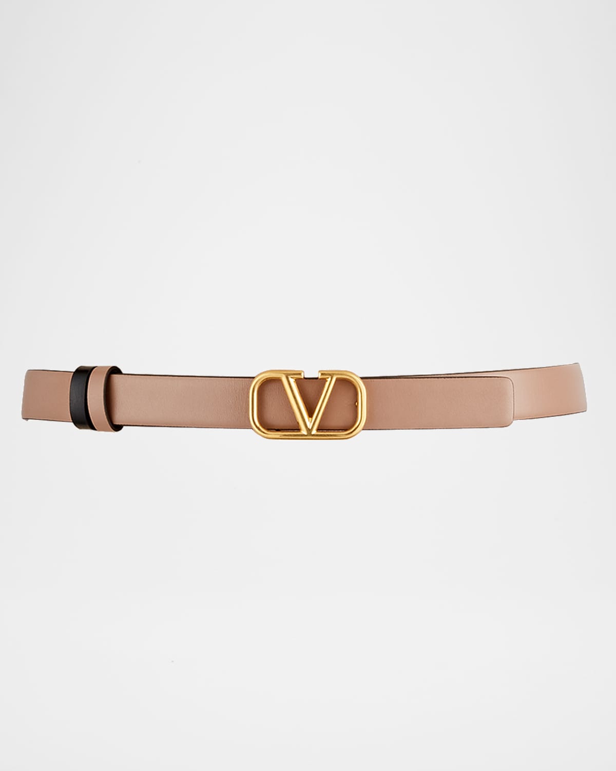 Valentino Garavani VLogo Leather Belt, 20mm | Thumbnail 5