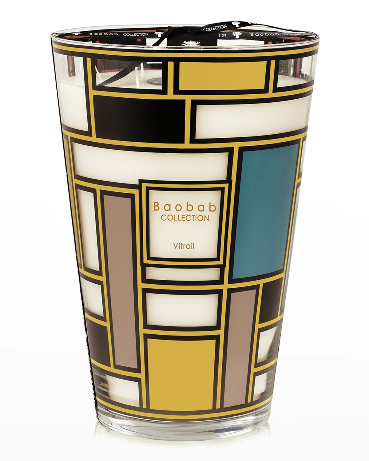 Baobab Collection Max 35 Vitrail Gold Candle