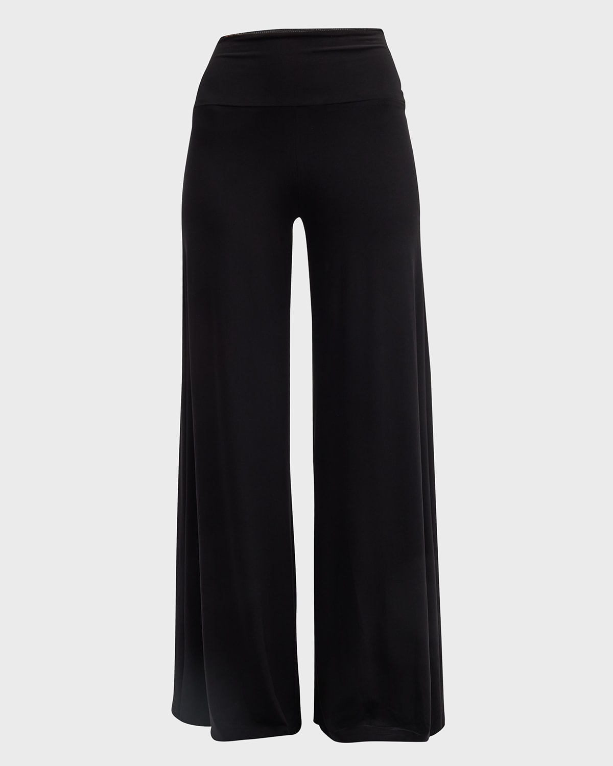 FRAME Striped Wide-Leg Easy Pull-On Pants | Neiman Marcus