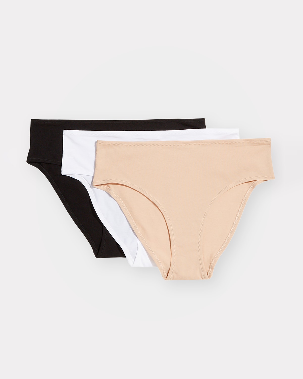 Jenny Jen 3-Pack Zoe Women's Lace Cheeky Panties Bikini Hipster Underwear