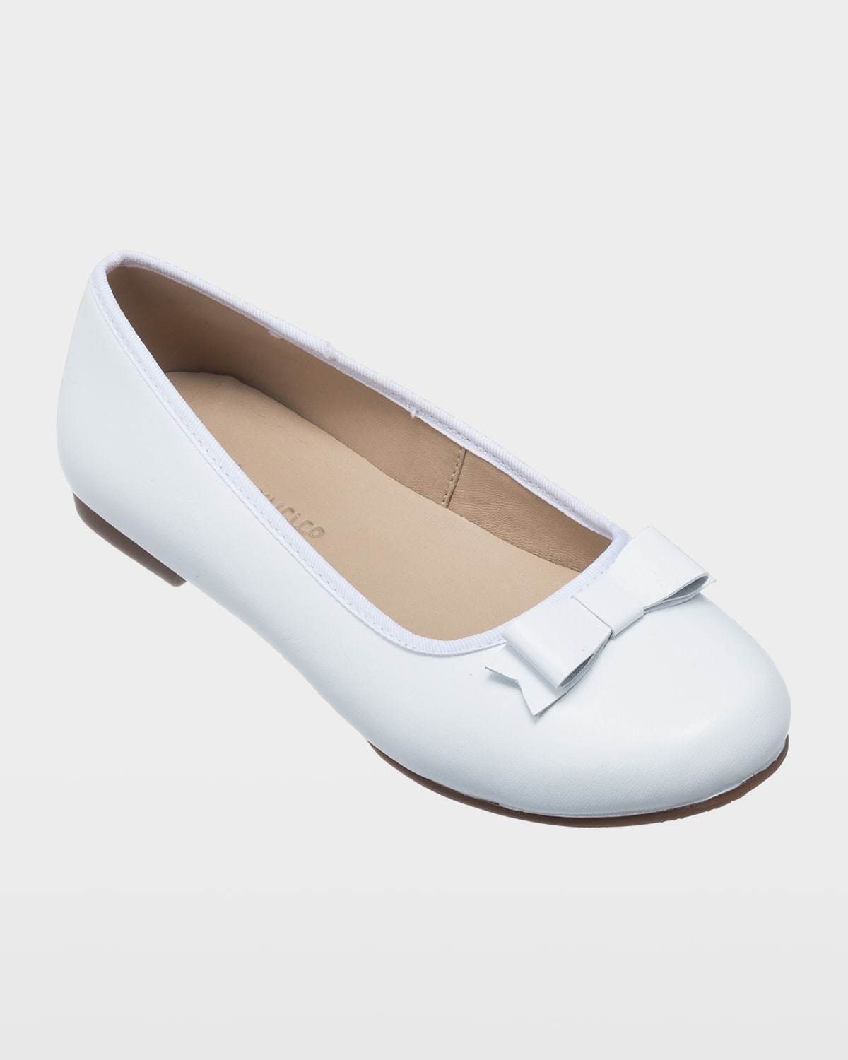 Elephantito Girl 's Camille Metallic Leather Flats, Toddler/Kids | Thumbnail 5