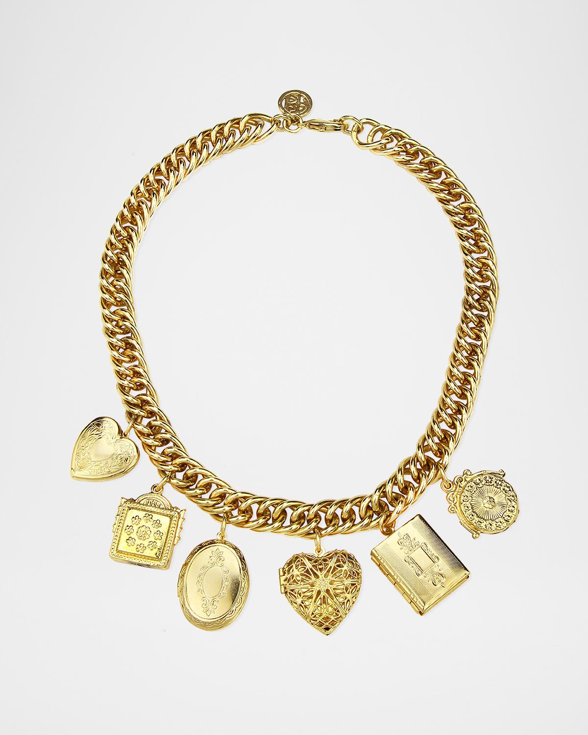 Multi-Locket Necklace