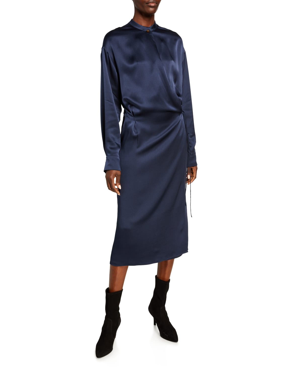 Silk Wrap Dress  Neiman Marcus