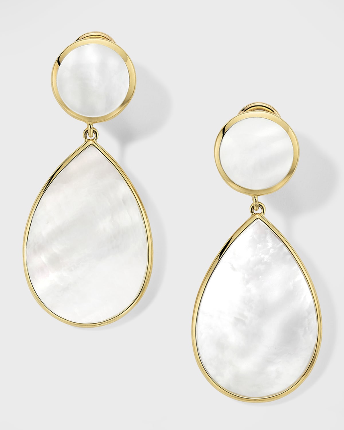 Gold or Silver Mother Of Pearl Earrings