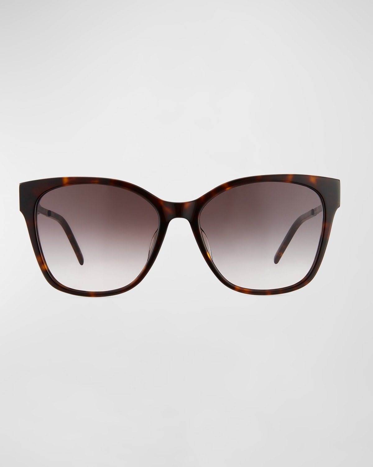 Saint Laurent Square Acetate & Metal Sunglasses