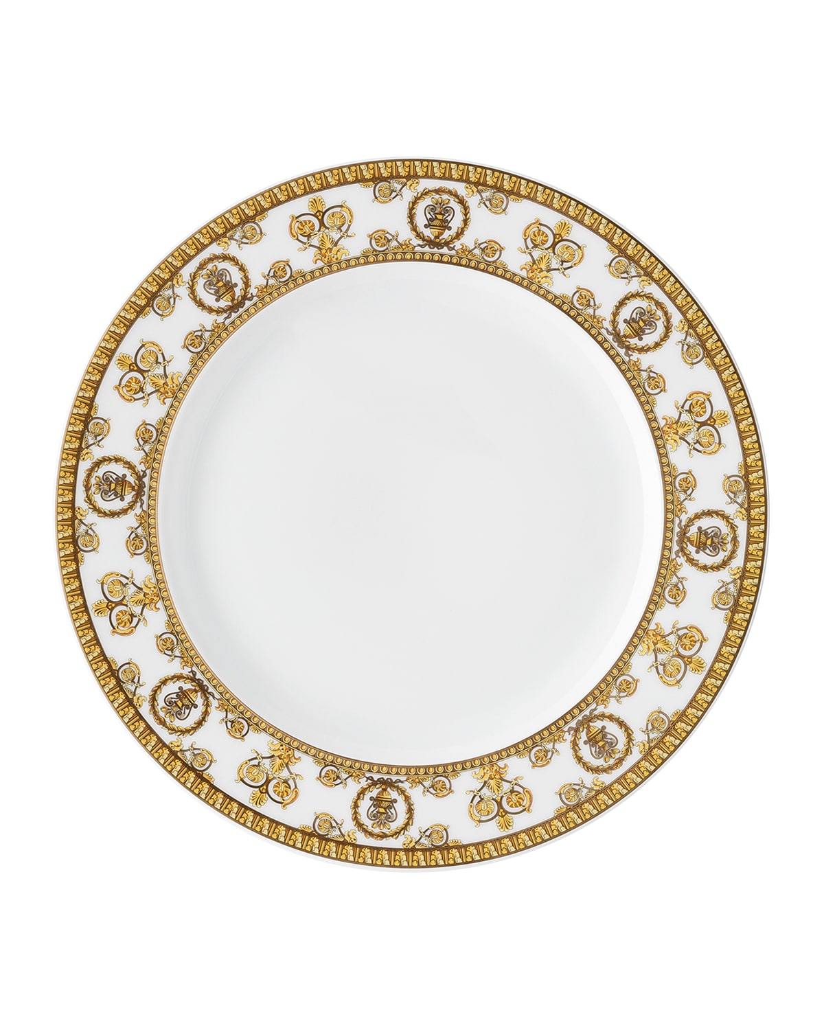 Versace I Love Baroque Bianco Salad Plate | Thumbnail 4 Versace I Love Baroque Bianco Salad Plate | Thumbnail 4