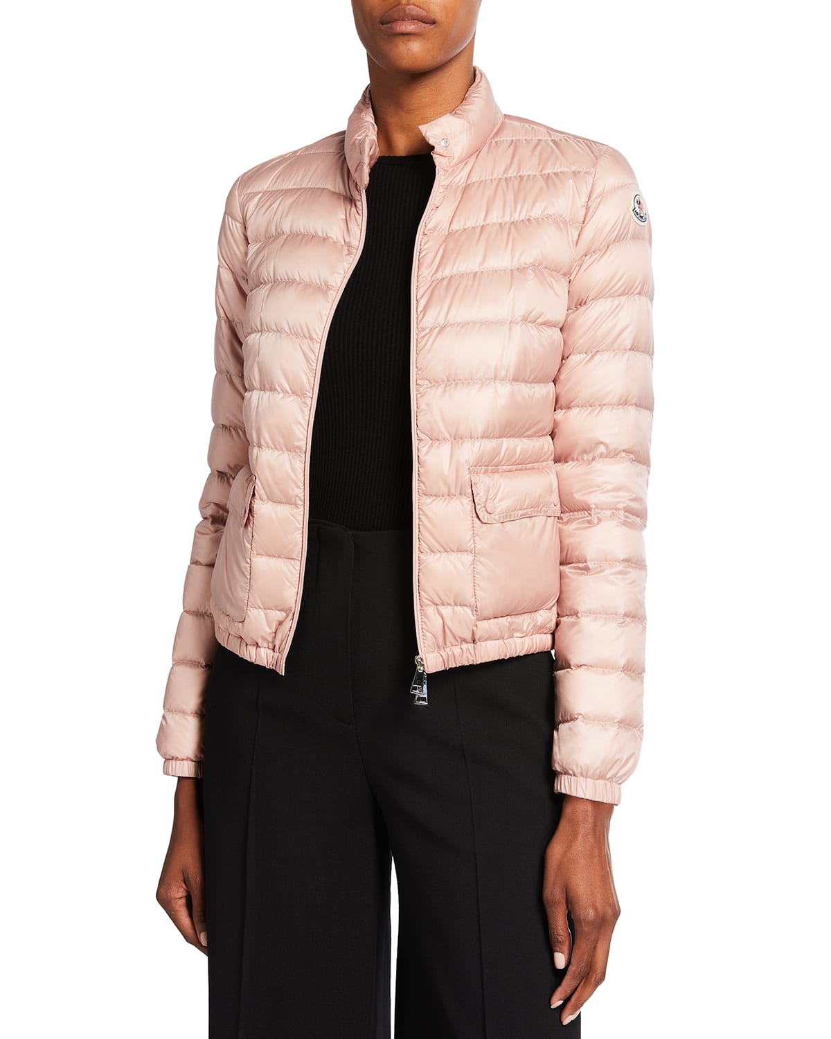 moncler pink jacket