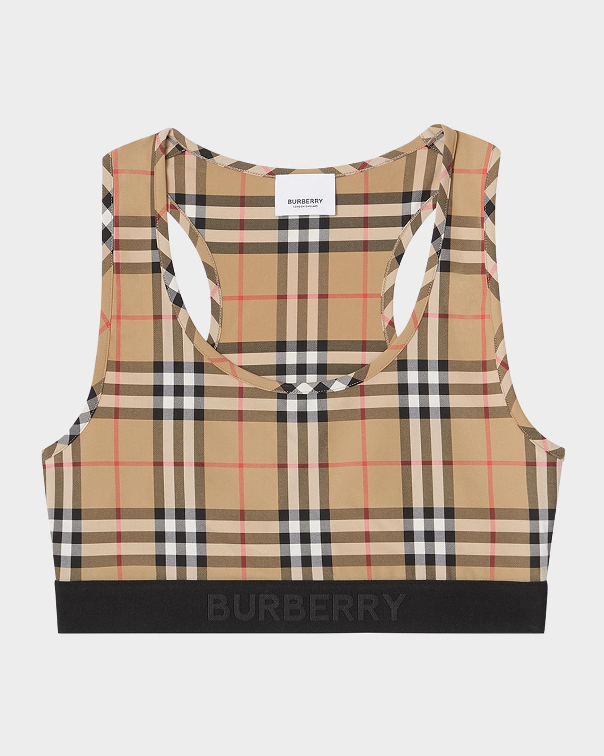 Burberry Dalby Vintage Check Bra