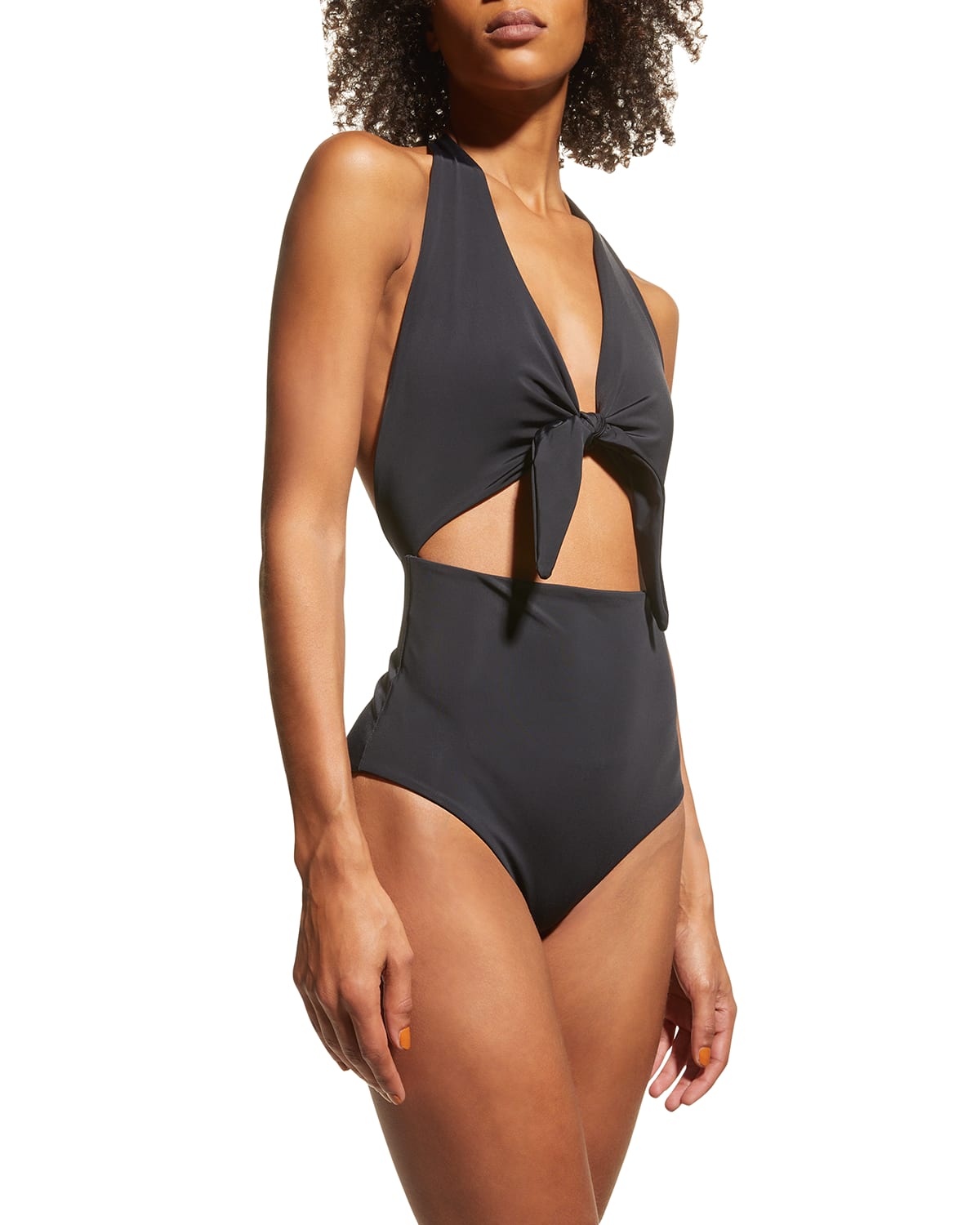 Cutout One Piece Swimsuit Neiman Marcus