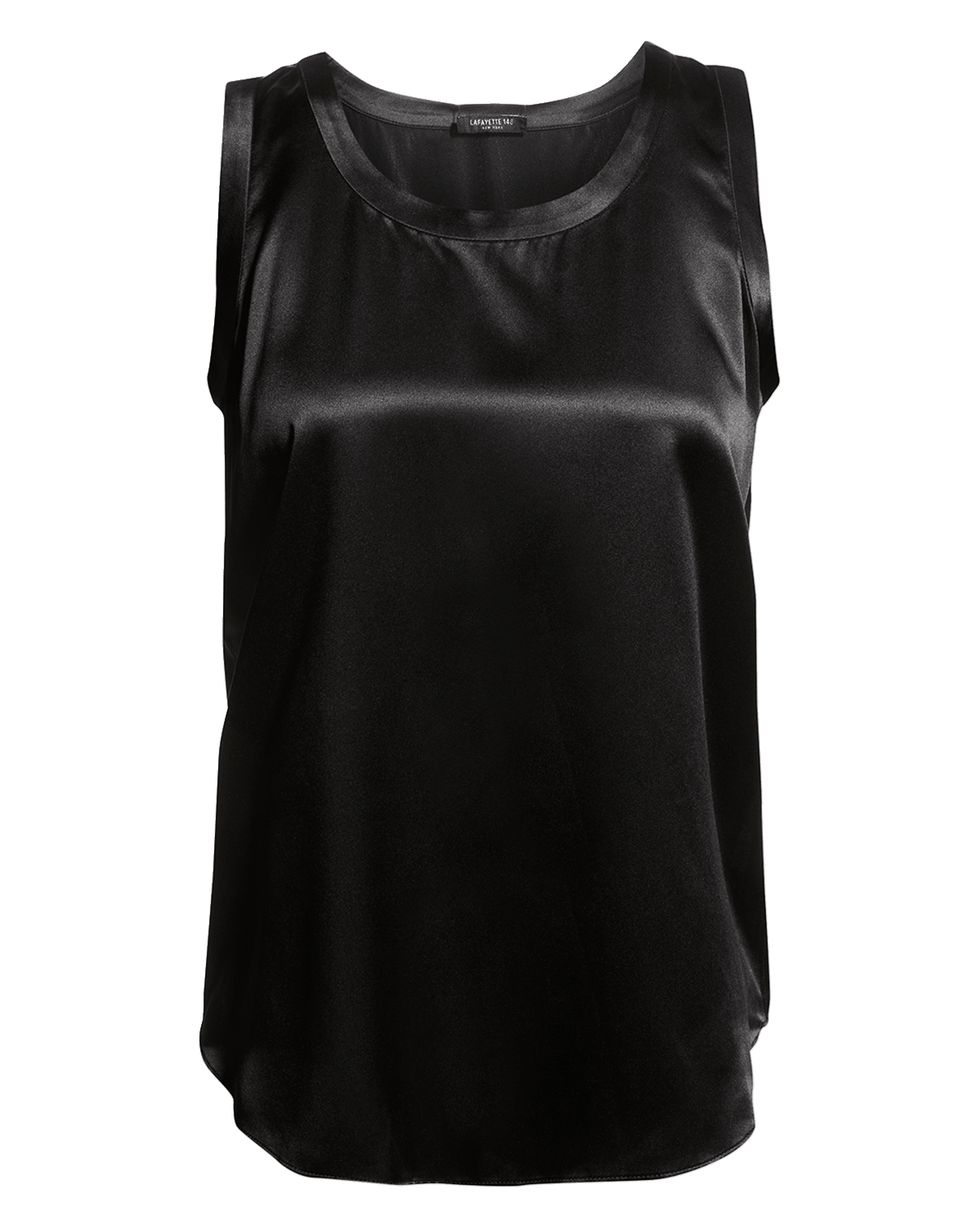 Lafayette 148 New York Plus Size Perla Sleeveless Silk Blouse