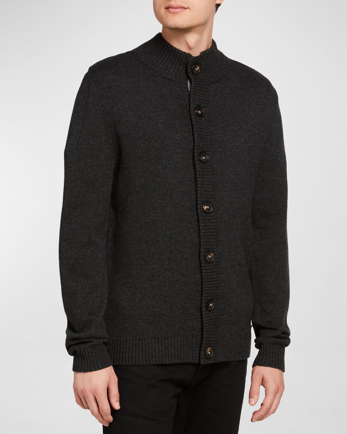 Robert Graham Men's Reisman Quarter-Zip Pullover Sweater | Neiman Marcus