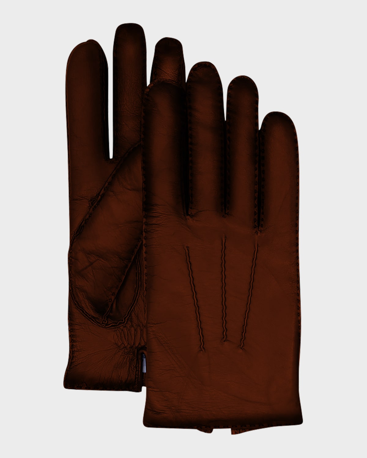 Men & apos;s Patina Leather Gloves