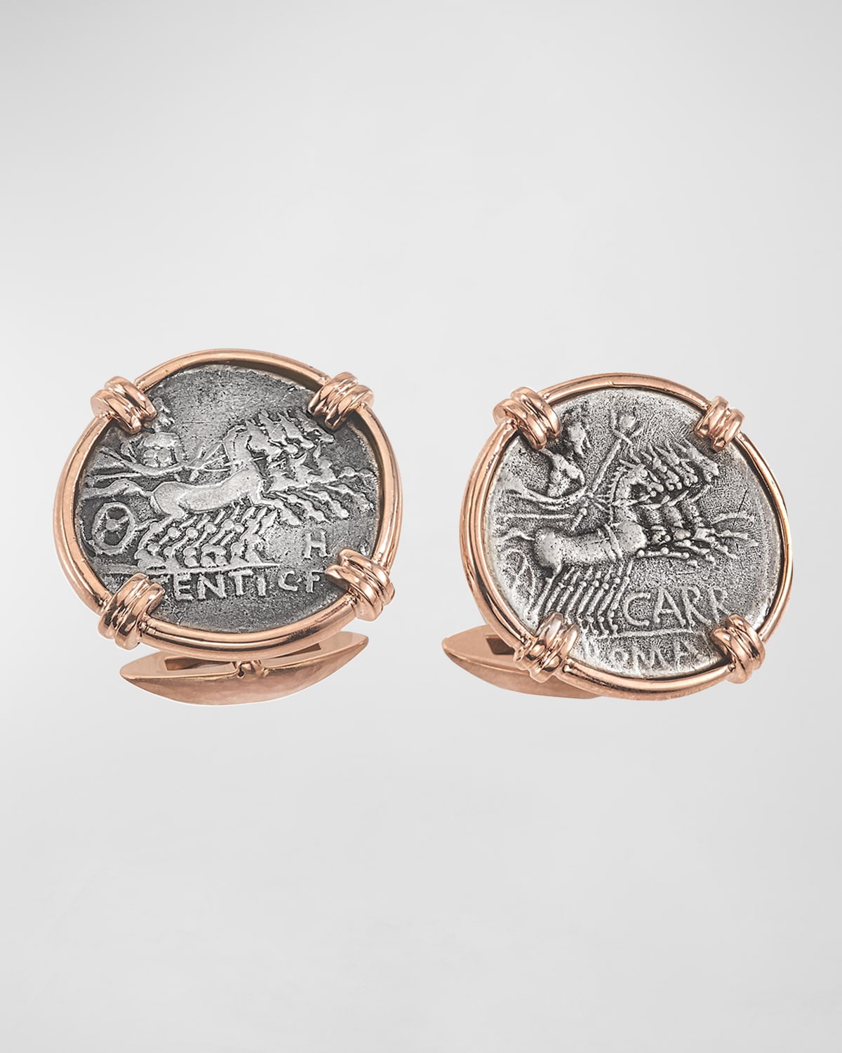 Alexander The Great Gold Cufflinks