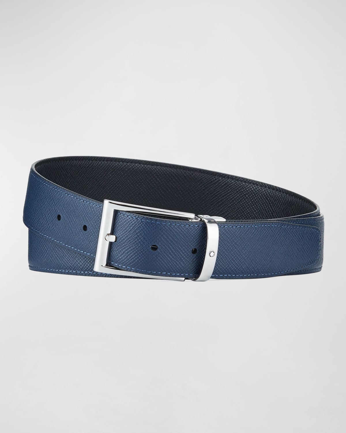 Montblanc Men's Reversible Cut-To-Size Business Belt