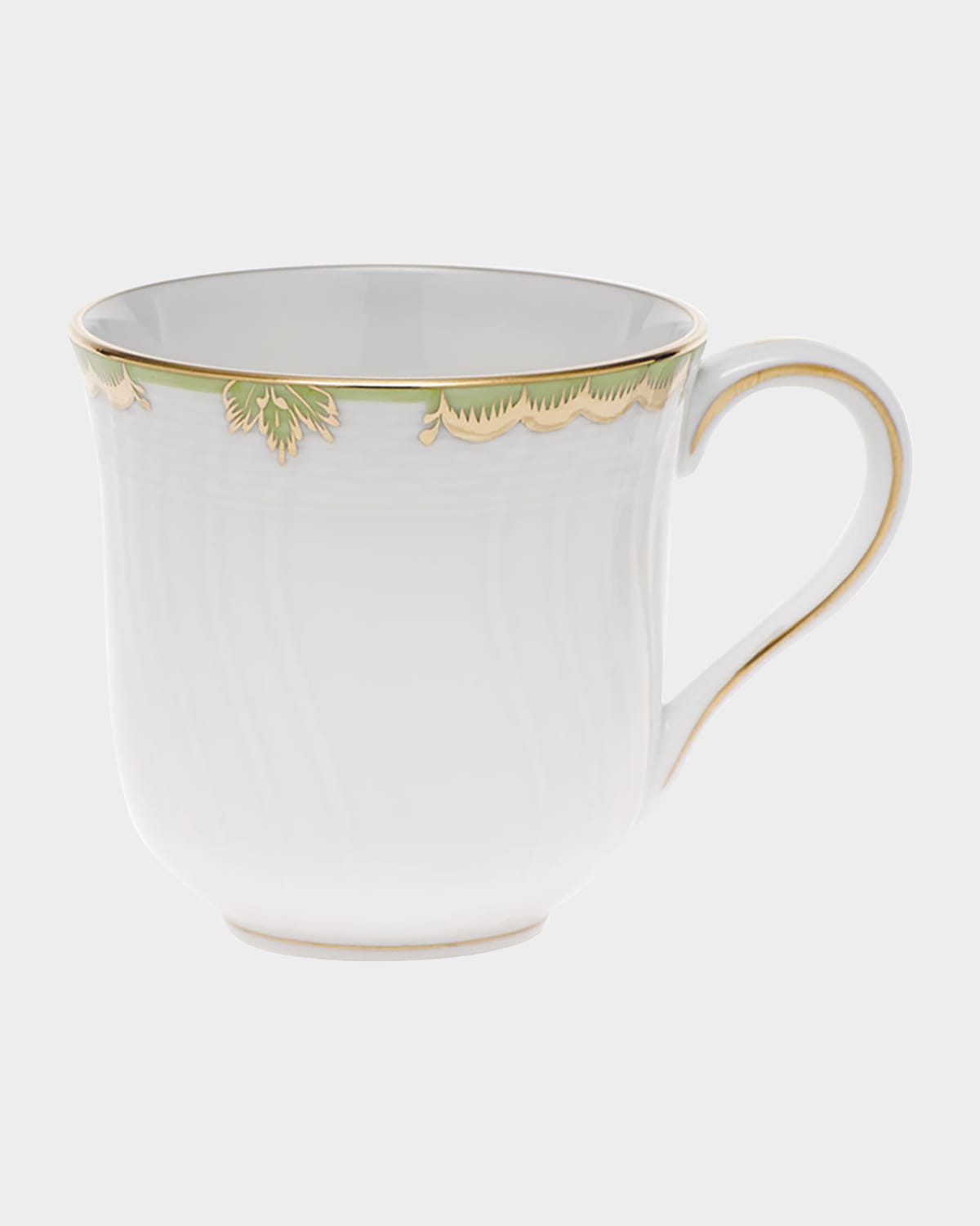 Herend Princess Victoria Green Mug