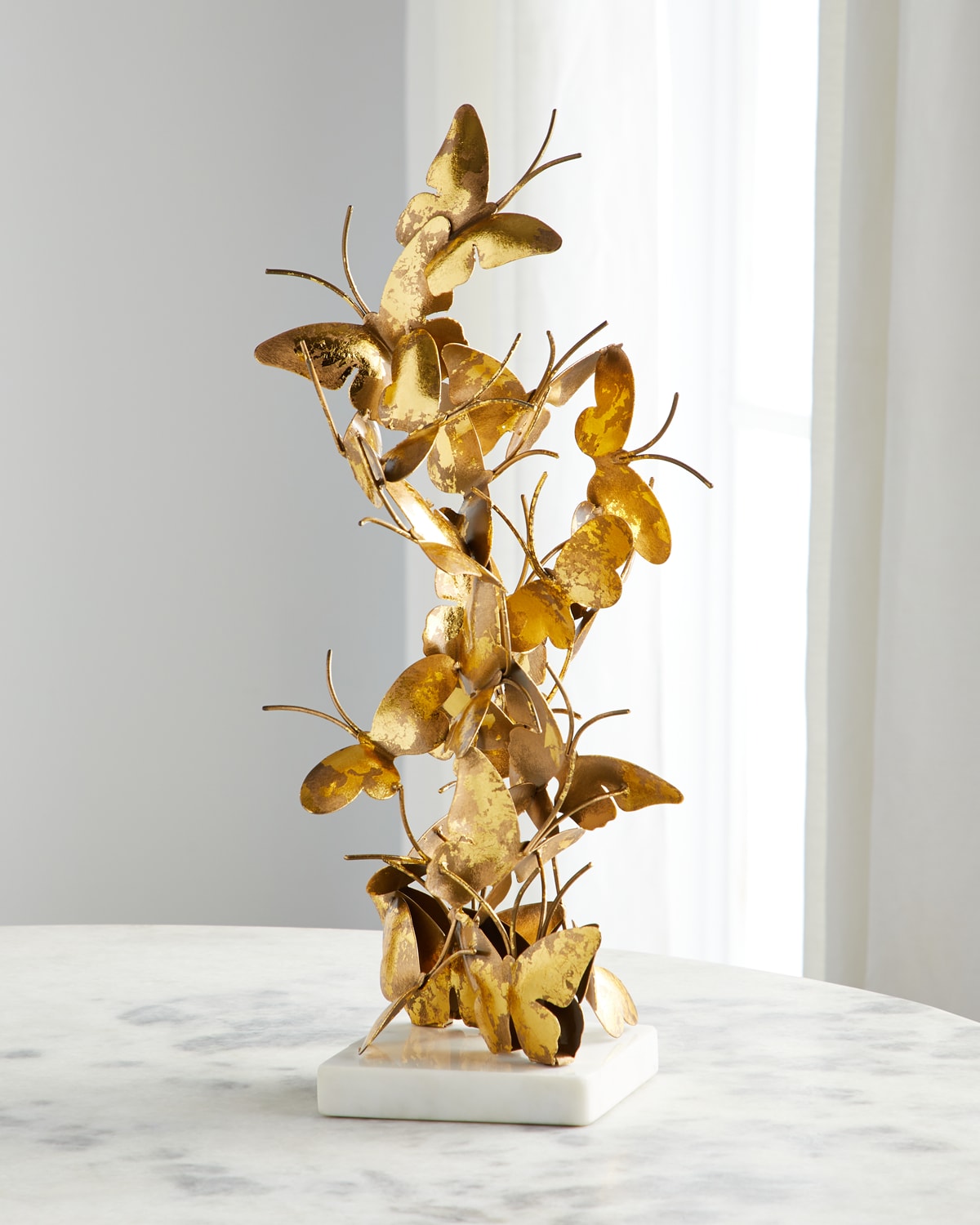 Decorative Gold Sculpture Neiman Marcus