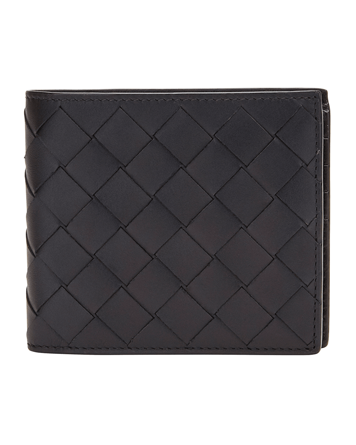 Bottega Veneta Men's Intrecciato Leather Bifold Wallet